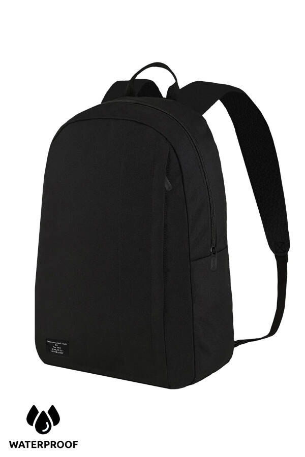 Black Waterproof Everyday Backpack - 5