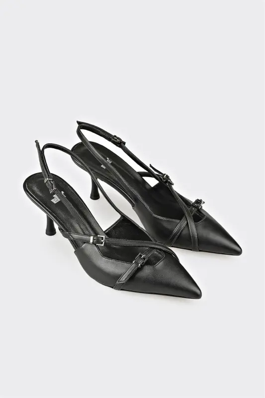 Black Woman's High Heels - 2