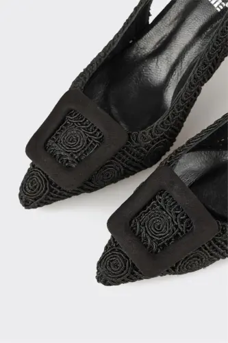 Black Woman's High Heels - 4