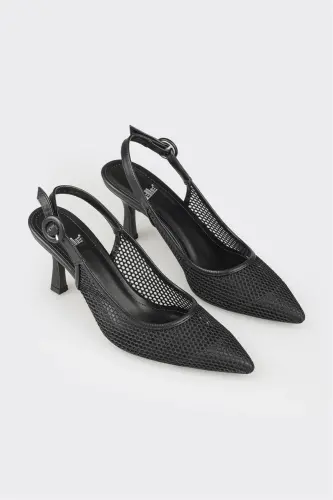 Black Woman's High Heels - 2