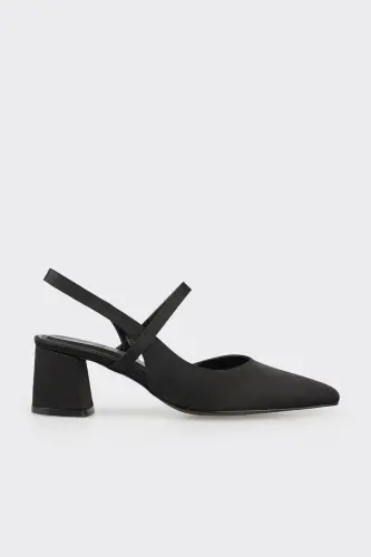 Black Woman's High Heels - 1