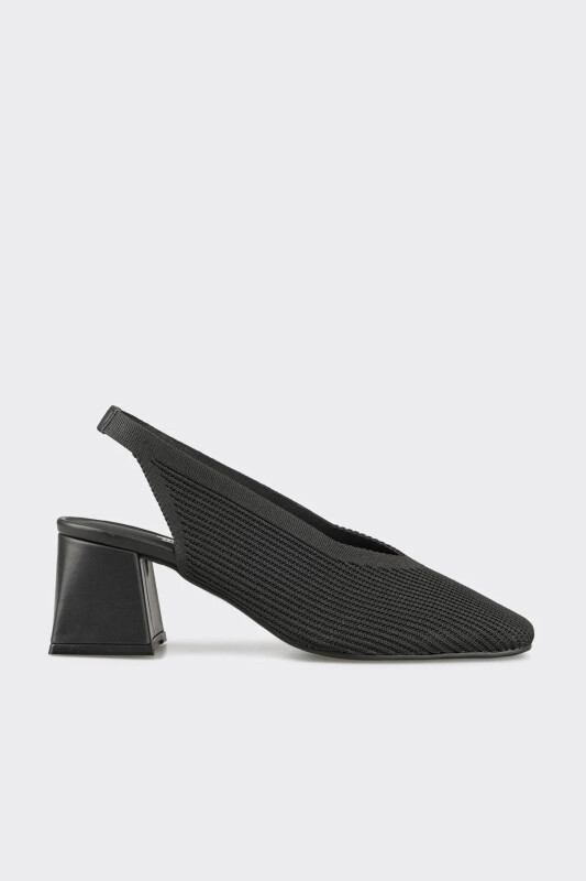 Black Woman's High Heels - 1