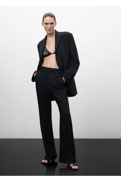 Black Women Blazer 57059115 - MANGO