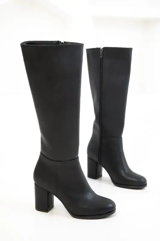 Black Women Boots 17548-BLACK - 4