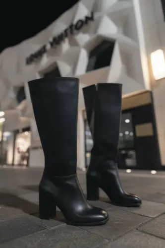 Black Women Boots 17548-BLACK - SOHO (1)