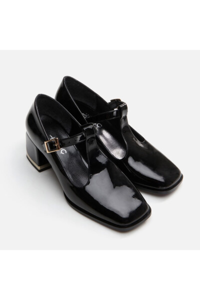 Black Women Chunky Heel - Hotiç (1)