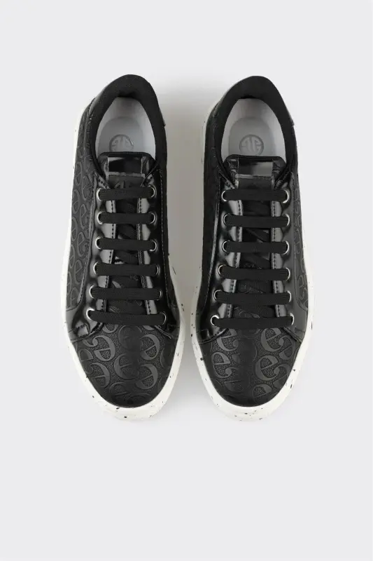 Black Women's Athletic Shoes - 4