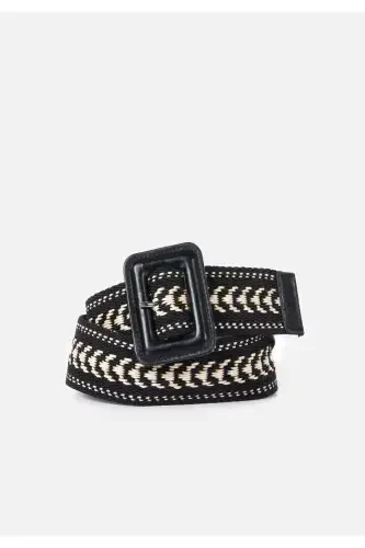 Black women's belt - 1