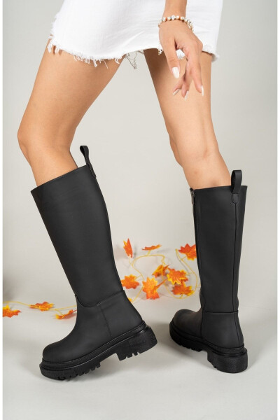 Black Women's Boots (0012360) - 5