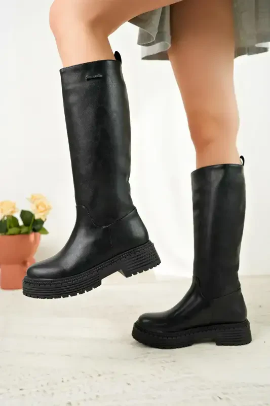 Black women's boots - 3