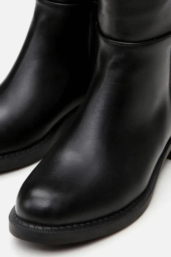 Black Women's Boots - 4