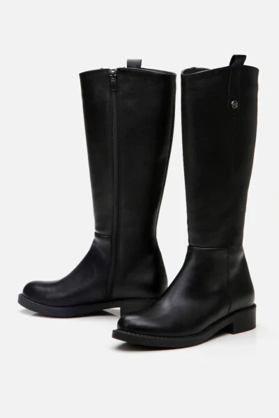 Black Women's Boots - 6