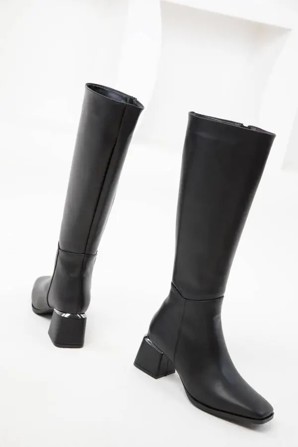 Black Women's Boots - 2
