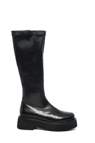 Black Women's Boots - 5
