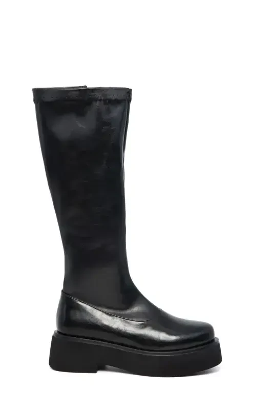 Black Women's Boots - 5