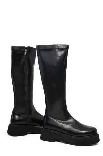 Black Women's Boots - 4