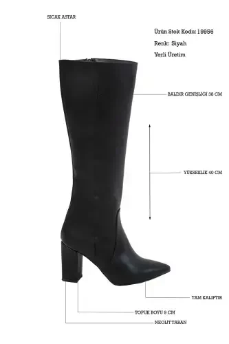 Black Women's Boots (19956) - SOHO (1)