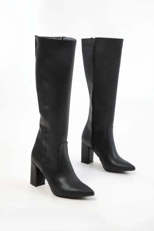 Black Women's Boots (19956) - 3