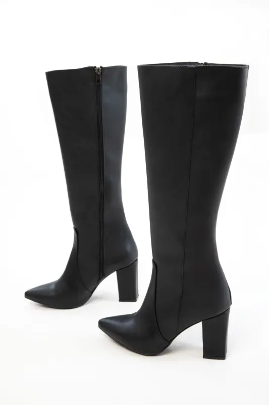 Black Women's Boots (19956) - 4