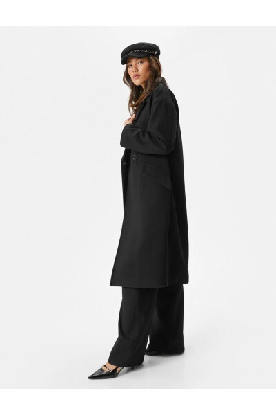 Black women's coat - 2