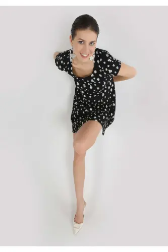 Black women's dress - 4