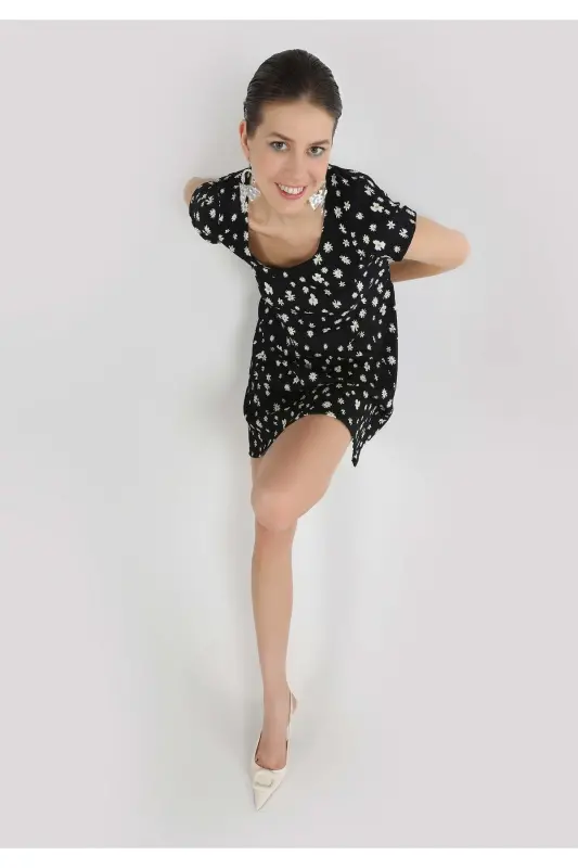 Black women's dress - 4