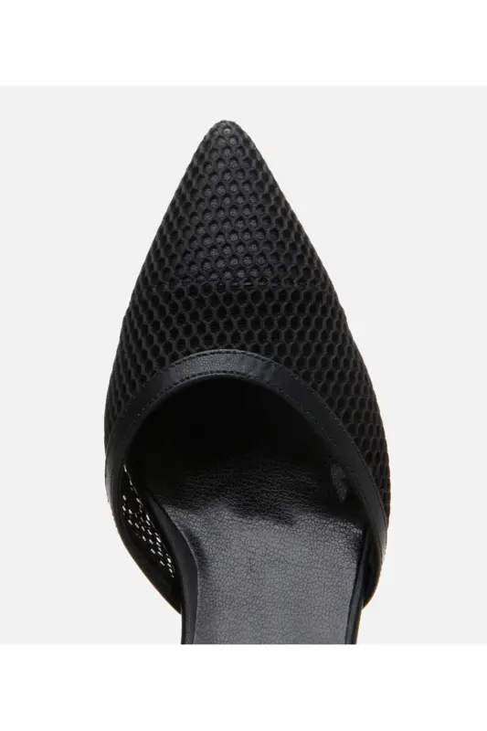 Black Women's Fishnet Stiletto - 5