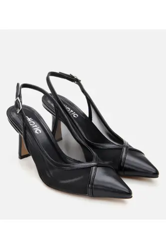 Black Women's Fishnet Stiletto-BLACK - HOTIÇ (1)