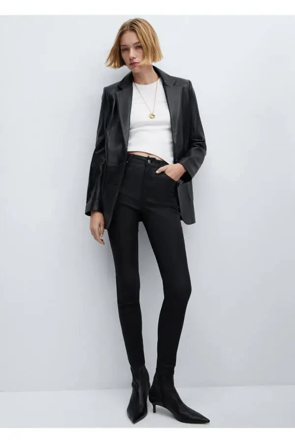 Black Women's Jeans 67110264 - 2