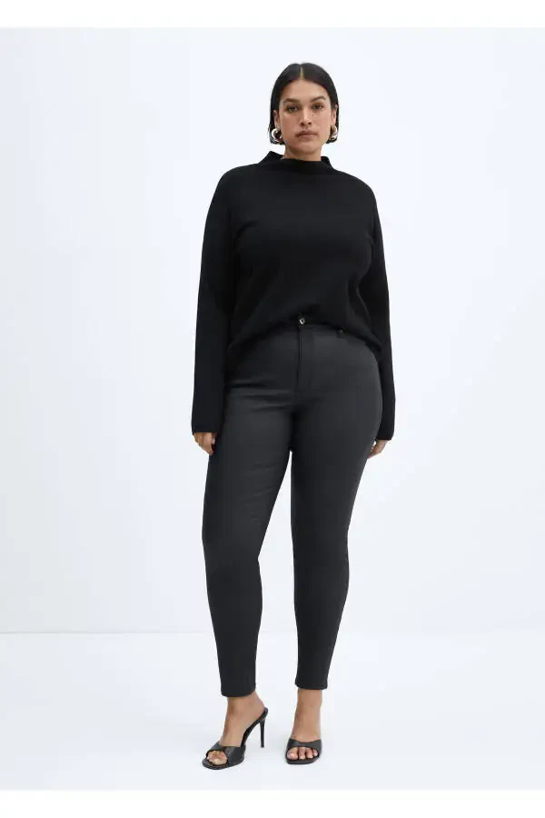 Black Women's Jeans 67110264 - 3