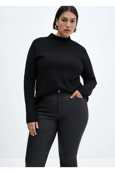 Black Women's Jeans 67110264 - 5