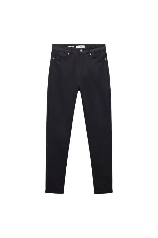 Black Women's Jeans 67110264 - 7