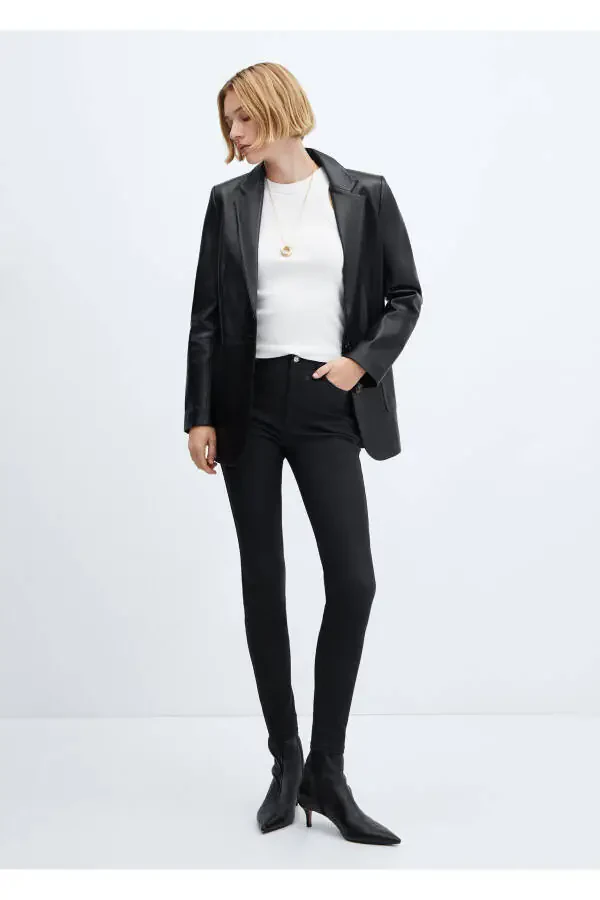 Black Women's Jeans 67110264 - 10