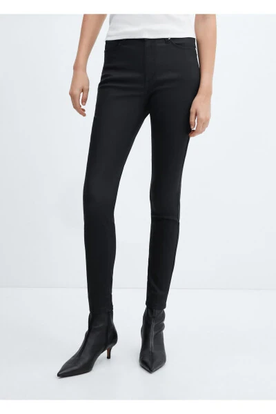 Black Women's Jeans 67110264 - 11