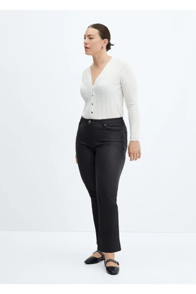 Black Women's Jeans 67110269 - MANGO (1)