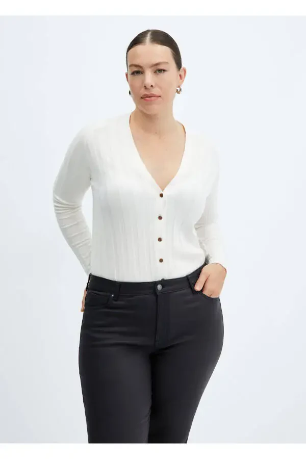 Black Women's Jeans 67110269 - 3