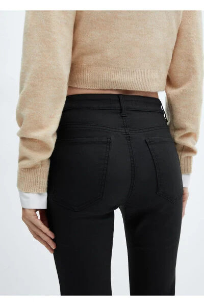 Black Women's Jeans 67110269 - 4