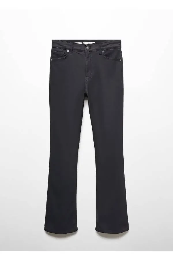 Black Women's Jeans 67110269 - 6