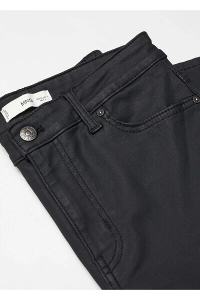 Black Women's Jeans 67110269 - 8