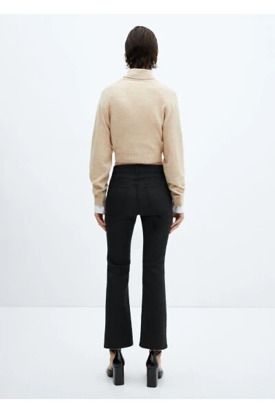 Black Women's Jeans 67110269 - 9