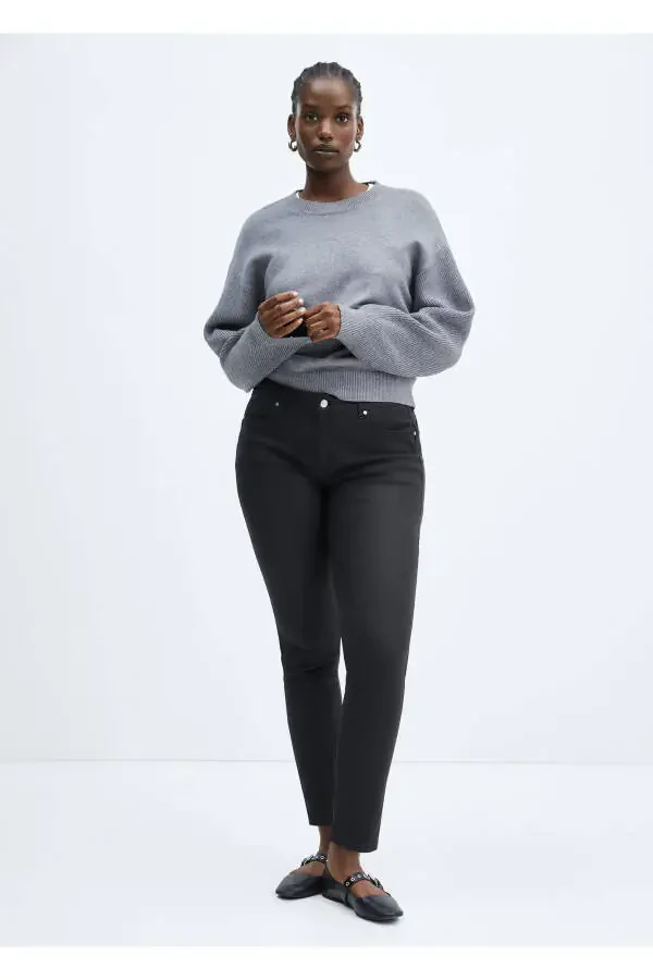 Black Women's Jeans 67120263 - 1