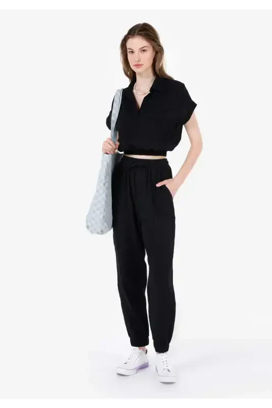Black women's pants - 1