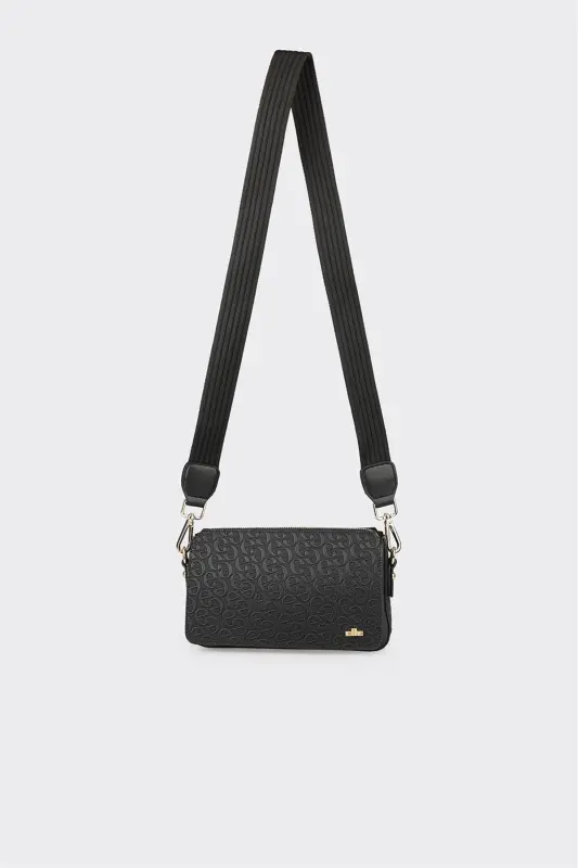Black Women's Shoulder Bag-Black - 2