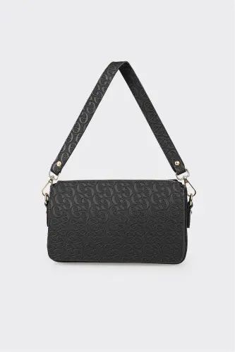Black Women's Shoulder Bag-Black - 3