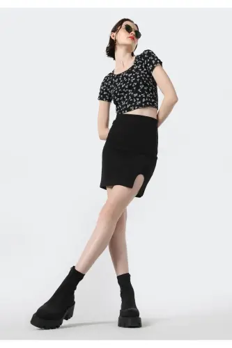 Black women's skirt - 1