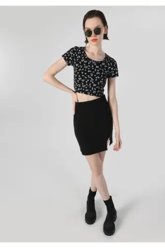 Black women's skirt - 3