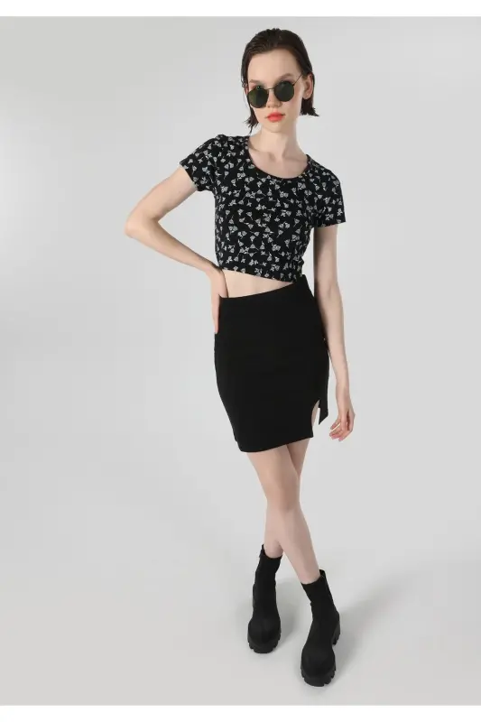 Black women's skirt - 3