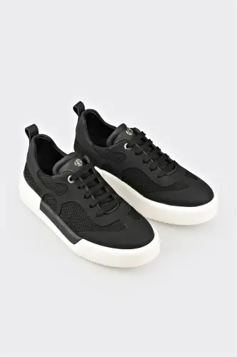 Black Women's Sneaker-Black - ELLE SHOES (1)