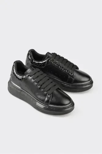 Black Women's Sneakers - ELLE (1)