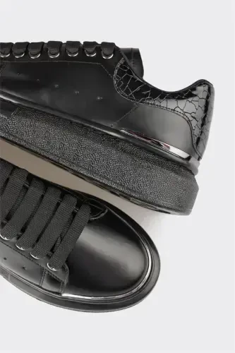 Black Women's Sneakers - 5